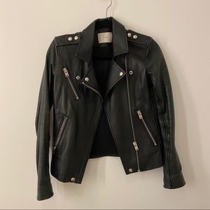 IRO Tara fit leather jacket